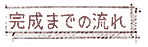 完成までの流れ